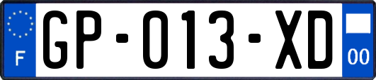 GP-013-XD