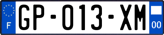 GP-013-XM