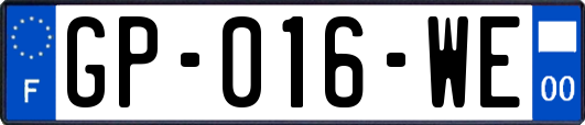 GP-016-WE