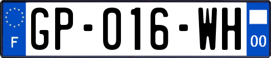 GP-016-WH