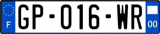 GP-016-WR
