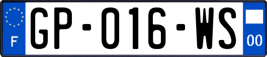 GP-016-WS