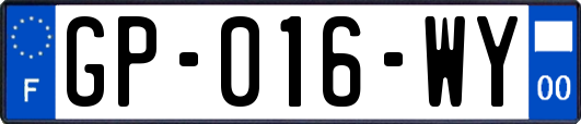 GP-016-WY