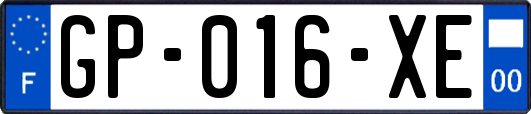 GP-016-XE