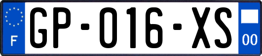 GP-016-XS