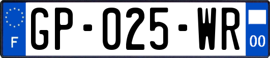 GP-025-WR