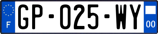 GP-025-WY
