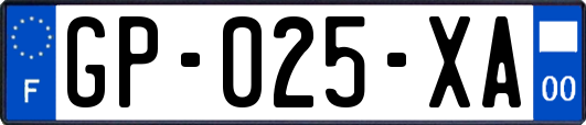 GP-025-XA