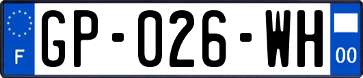GP-026-WH