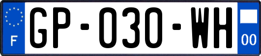 GP-030-WH