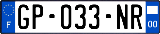 GP-033-NR
