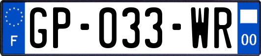 GP-033-WR