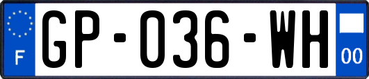 GP-036-WH