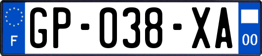 GP-038-XA
