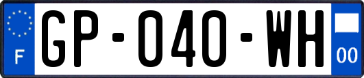 GP-040-WH