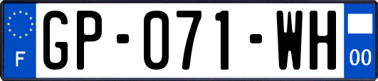 GP-071-WH
