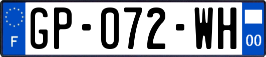 GP-072-WH