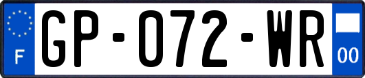 GP-072-WR