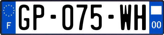 GP-075-WH