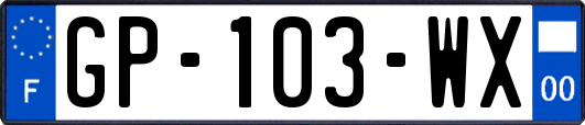 GP-103-WX