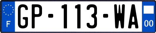 GP-113-WA