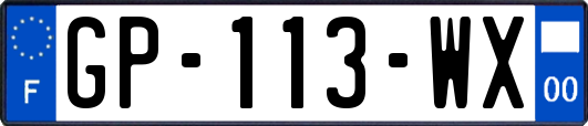 GP-113-WX