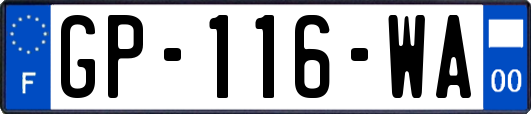 GP-116-WA