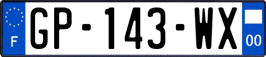 GP-143-WX