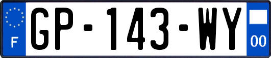 GP-143-WY