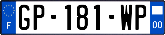 GP-181-WP