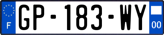 GP-183-WY