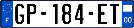 GP-184-ET