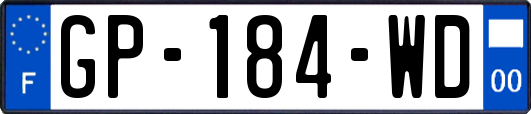 GP-184-WD