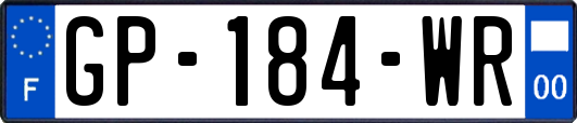 GP-184-WR