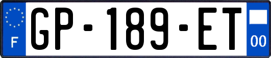 GP-189-ET