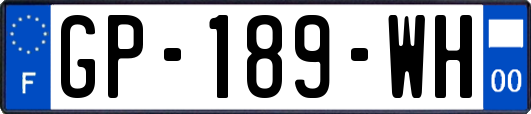 GP-189-WH