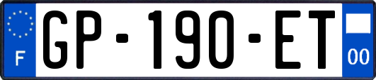 GP-190-ET