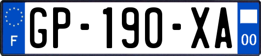 GP-190-XA