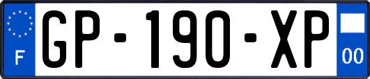 GP-190-XP