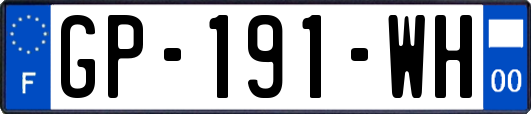 GP-191-WH