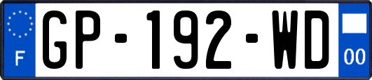 GP-192-WD