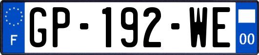 GP-192-WE