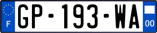 GP-193-WA