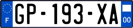 GP-193-XA