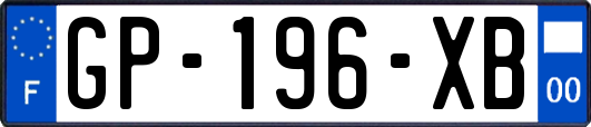 GP-196-XB