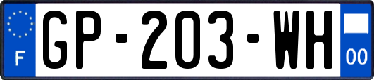 GP-203-WH