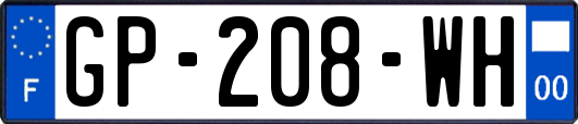 GP-208-WH