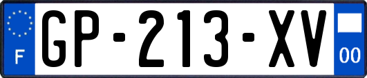 GP-213-XV