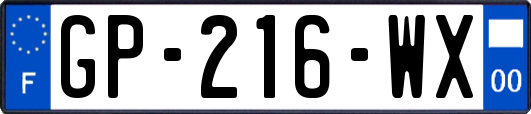 GP-216-WX
