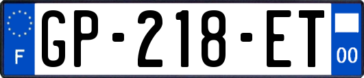 GP-218-ET